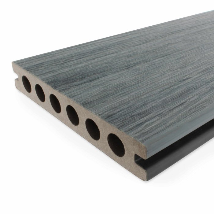 Deska Newwood WPC Dark Ash/Storm Gray 22x140x3600 dwustronna - obrazek 12