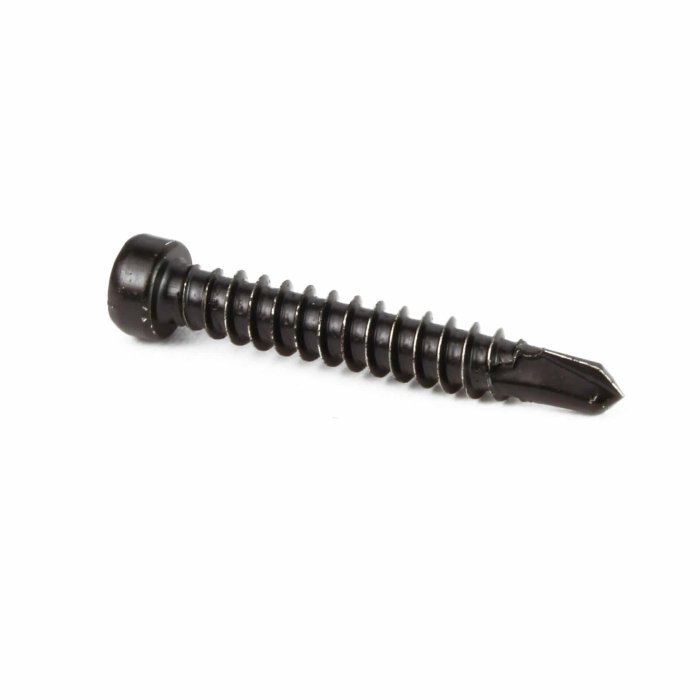 Wkręt samogwintujący PICLIP czarny do drewna 4,2x25 mm - obrazek 2