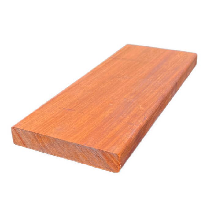Deska tarasowa z drewna egzotycznego Padouk 21×120 mm (Długość do wyboru) - obrazek 5