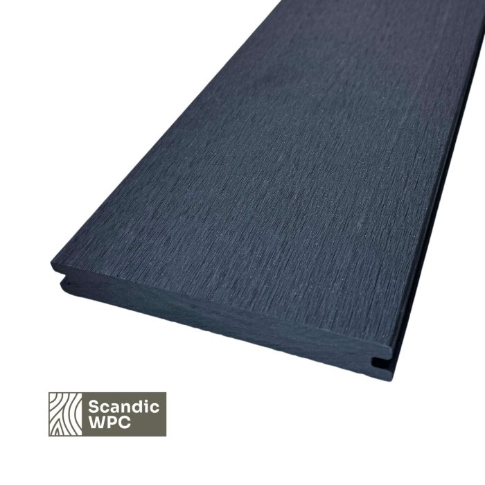 Deska ryflowana Scandic WPC_Anthracite