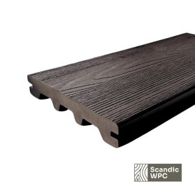 Deski Scandic WPC w kolorze antracytowym