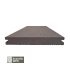 Deska tarasowa Scandic WPC kolor Espresso 20x140x3600 ryflowana/czesana rdzeń pełny - obrazek 2