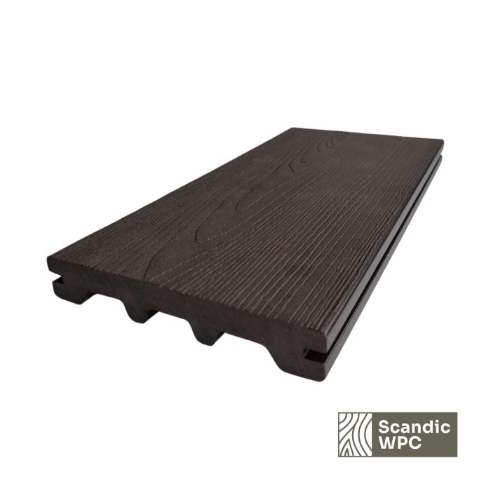 Deski Scandic WPC w kolorze antracytowym