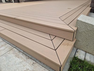 Deska tarasowa Trex Transcend Lineage WPC Carmel 24x140x3650 imitacja drewna - obrazek 11