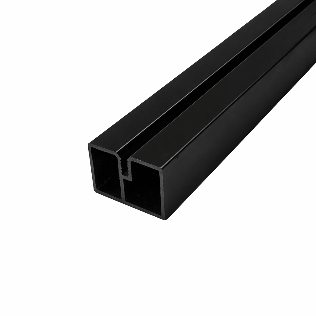 czarny-profil Specjalny czarny profil aluminiowy do tarasu 35x24x4000 - obrazek 1