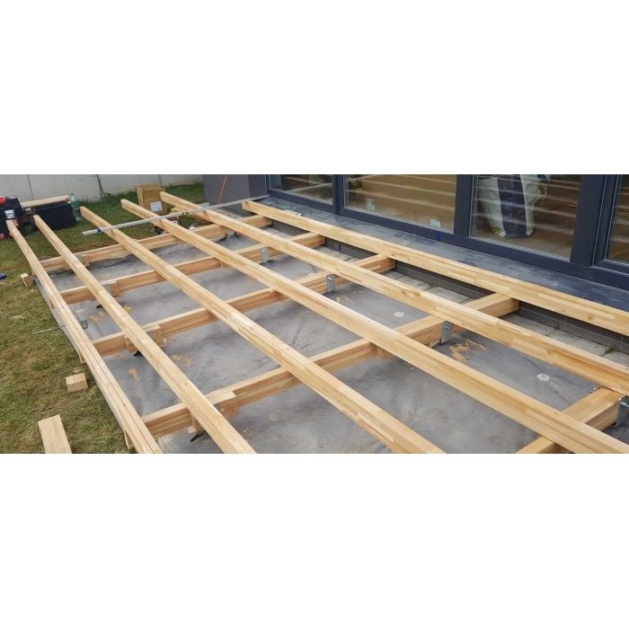 Belka modrzewiowa klejona 55x110x6000 - obrazek 2