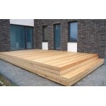 Deska tarasowa z modrzewia 28x120x4000 ryflowana - obrazek 4