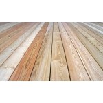 Deska tarasowa z modrzewia 28x120x4000 ryflowana - obrazek 3