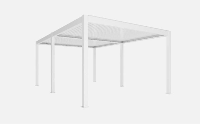 Pergola Nida 5688x3945 mm szara/biała - obrazek 4