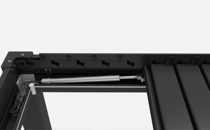 Pergola Nida 2904x3945 mm szara/biała - obrazek 8