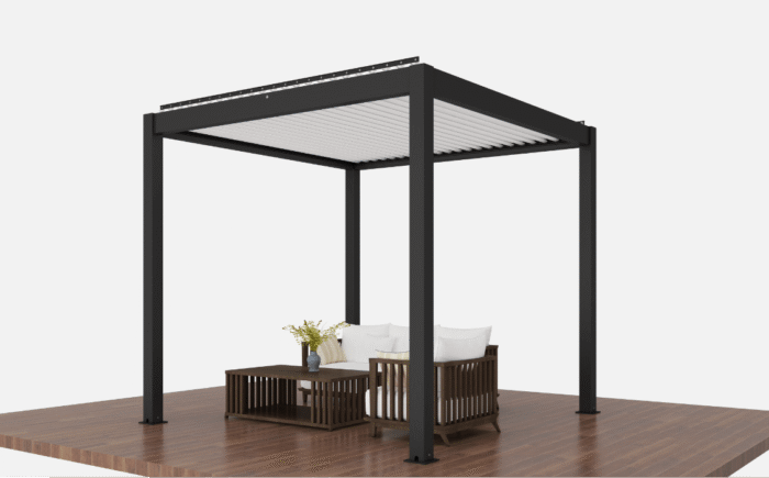 Pergola Nida 2904x3945 mm szara - obrazek 7