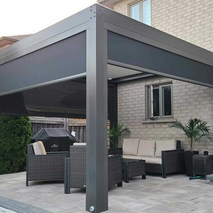 Rolety zewnętrzne do pergoli 2,76x2,4 m - obrazek 5