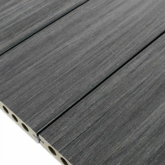 Deska Newwood WPC Dark Ash/Storm Gray 22x140x4200 dwustronna - obrazek 4