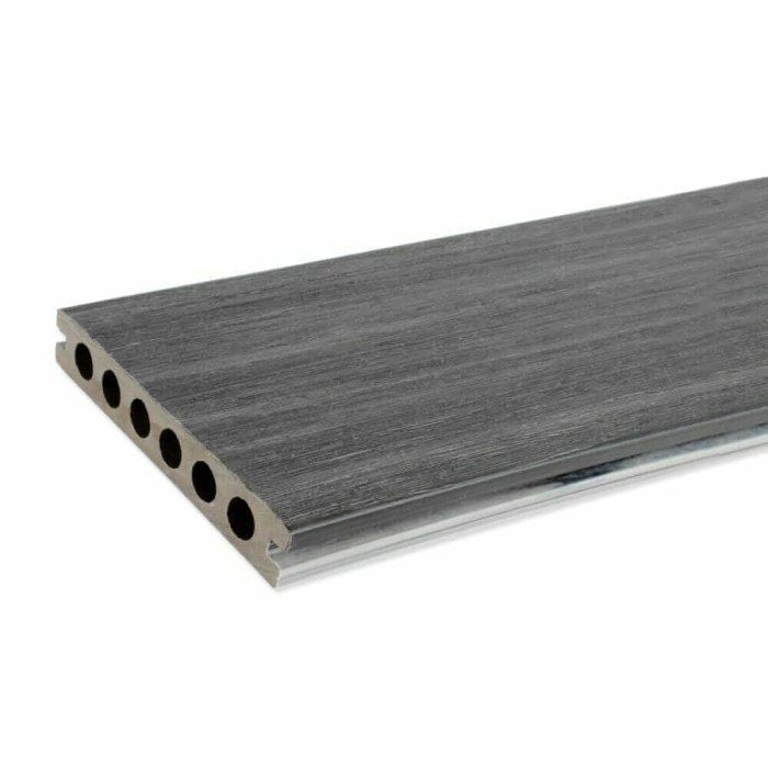 Deska Newwood WPC Dark Ash/Storm Gray 22x140x4200 dwustronna - obrazek 2