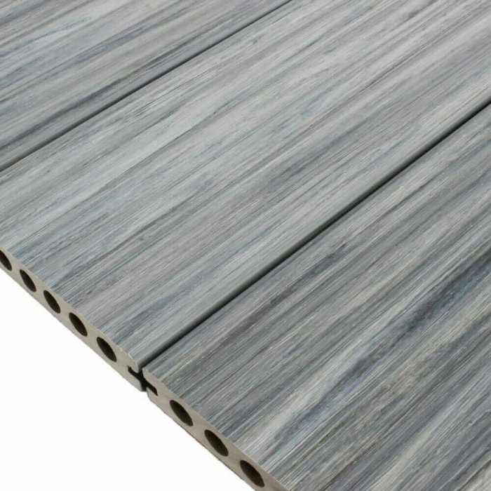 Deska Newwood WPC Dark Ash/Storm Gray 22x140x4200 dwustronna - obrazek 7